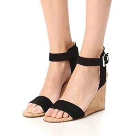 Sam Edelman Willow Cork Wedge Sandals size 6.5 - Picture 2 of 13